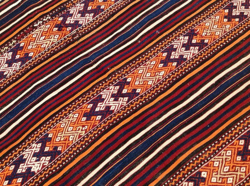 Handmade Kilim Rug 222cm x 144cm Vintage Wool Weave