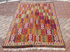 Handmade Kilim Rug 236cm x 162cm Vintage Wool Cotton
