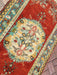 Handmade Mid Century Runner Rug 355cm x 94cm Antique Design