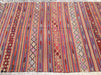 Handmade Tribal Kilim Rug 284cm x 160cm Vintage Turkish Design