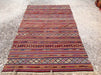 Handmade Tribal Kilim Rug 284cm x 160cm Vintage Turkish Design