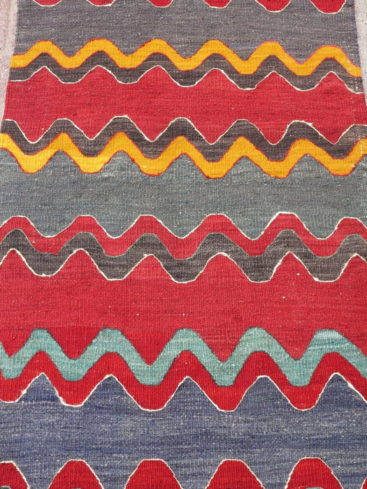Handmade Turkish Kilim Runner Rug 477cm x 67cm