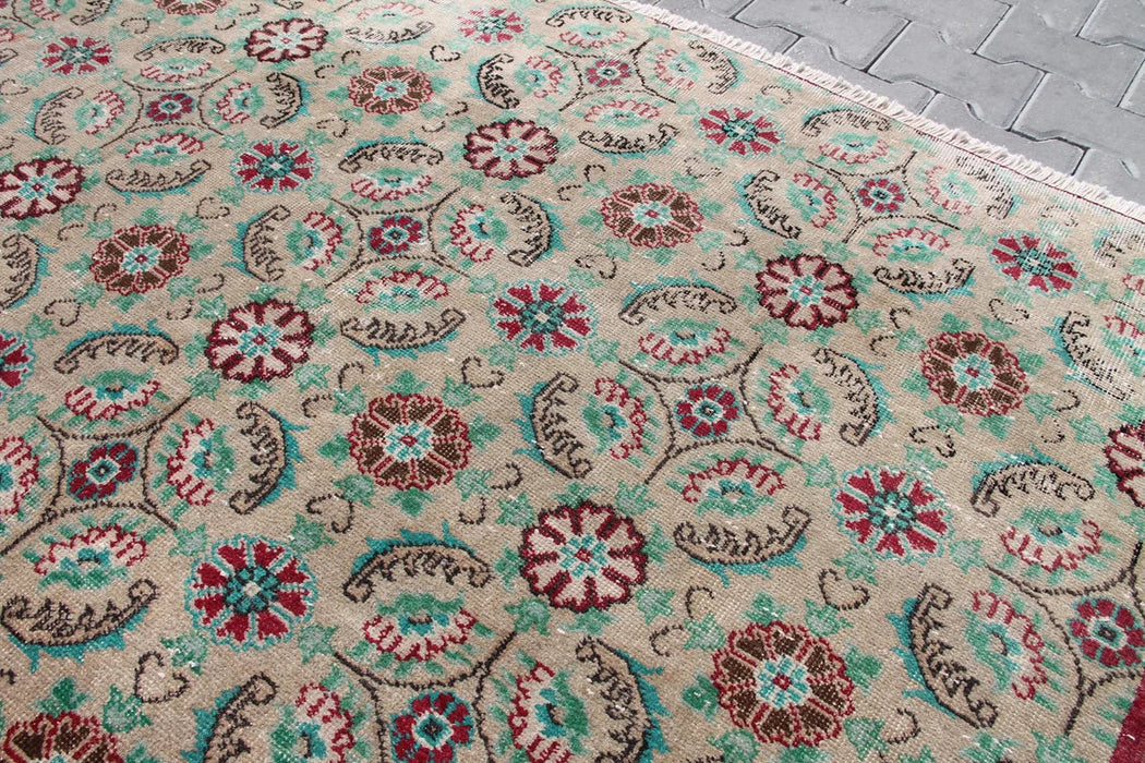 Handmade Turkish Oushak Area Rug 265cm x 165cm