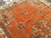 Handmade Turkish Oushak Area Rug 273cm x 180cm 1930s