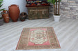 Handmade Turkish Oushak Rug 123cm x 102cm Antique Collectible