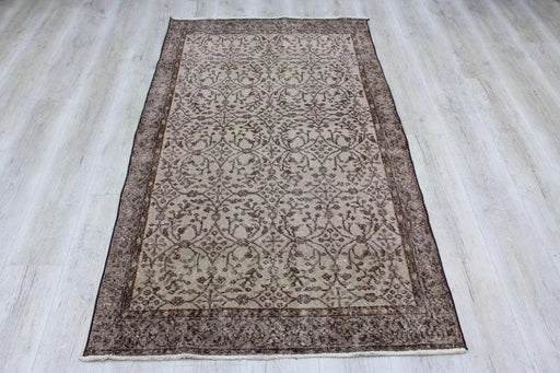 Handmade Turkish Oushak Rug 188cm x 107cm Antique Design