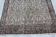 Handmade Turkish Oushak Rug 188cm x 107cm Antique Design