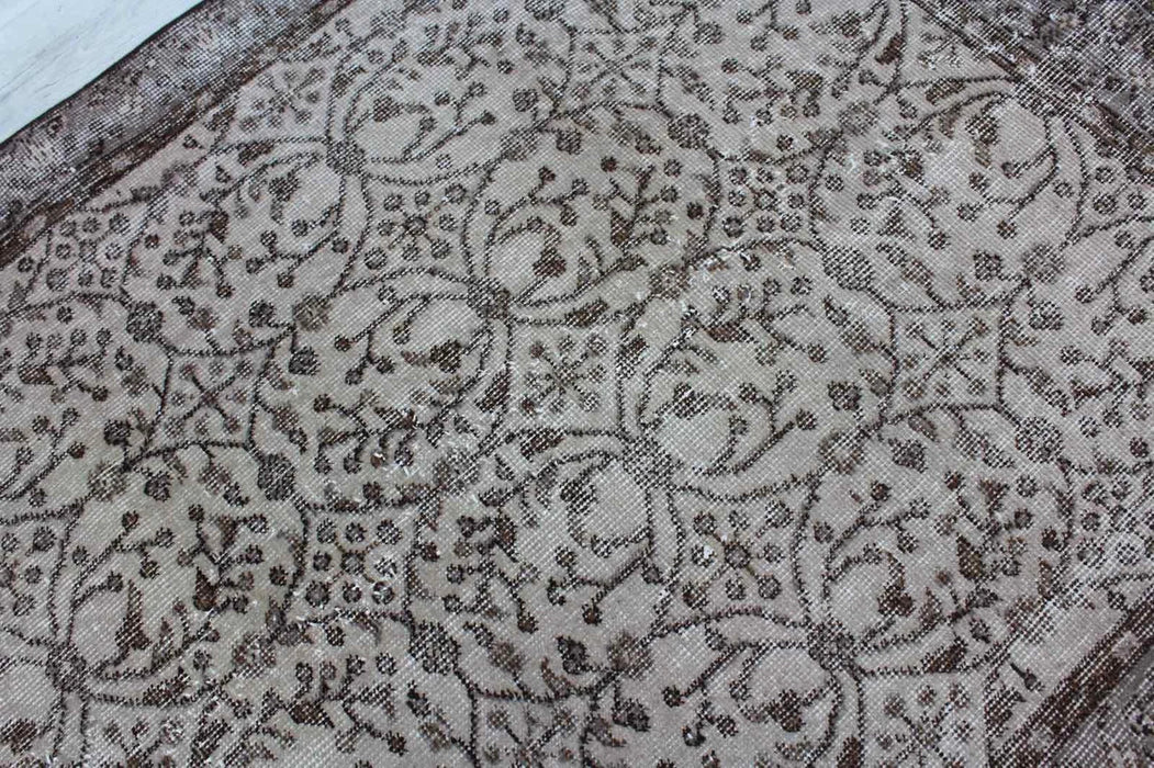 Handmade Turkish Oushak Rug 188cm x 107cm Antique Design