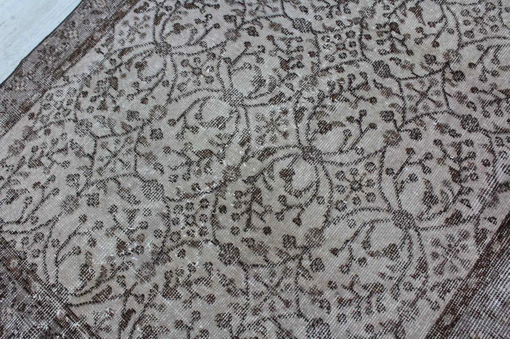Handmade Turkish Oushak Rug 188cm x 107cm Antique Design