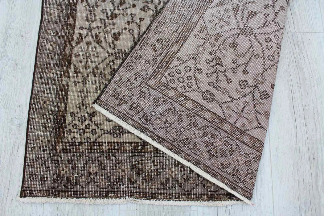 Handmade Turkish Oushak Rug 188cm x 107cm Antique Design