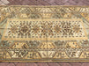Handmade Turkish Oushak Rug 197cm x 108cm Antique Design