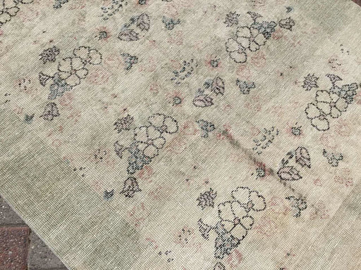 Handmade Turkish Oushak Rug 201cm x 107cm