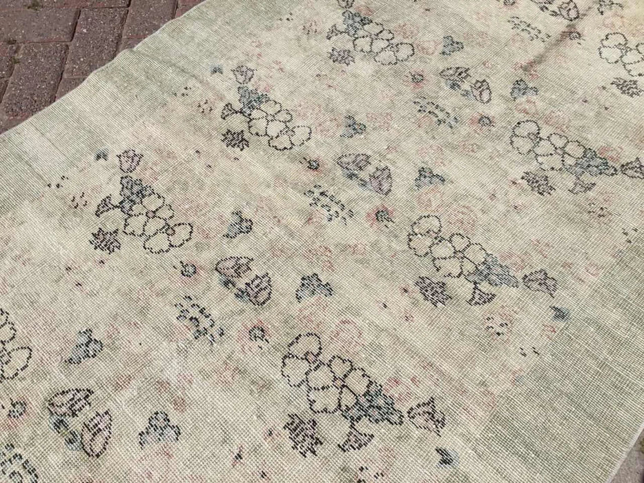 Handmade Turkish Oushak Rug 201cm x 107cm