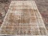 Handmade Turkish Oushak Rug 201cm x 114cm Vintage Design