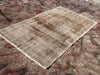 Handmade Turkish Oushak Rug 201cm x 114cm Vintage Design