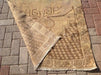 Handmade Turkish Oushak Rug 223cm x 106cm Antique Design