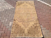 Handmade Turkish Oushak Rug 223cm x 106cm Antique Design