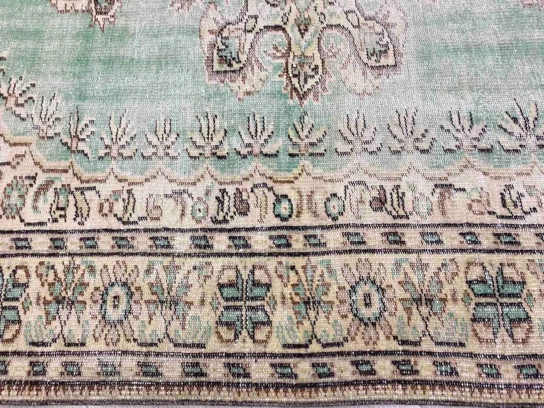 Handmade Turkish Oushak Rug 276cm x 184cm