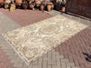 Handmade Turkish Oushak Rug 288cm x 161cm Antique Collectible