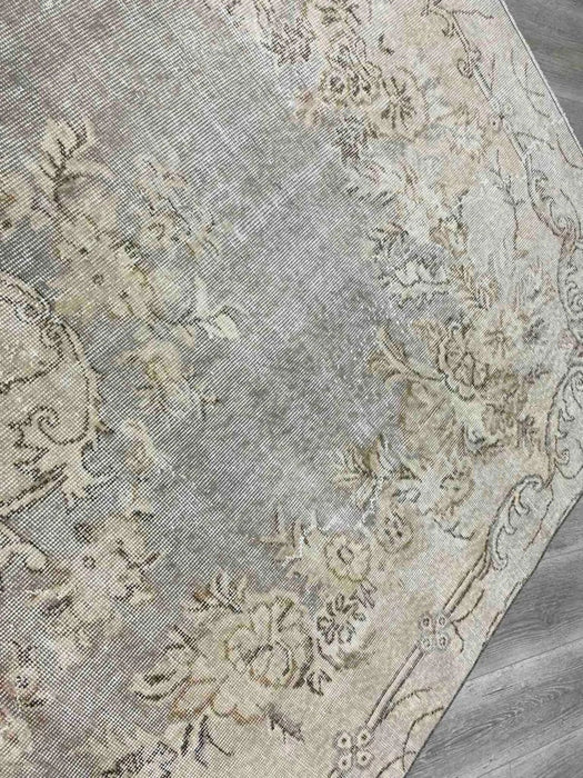 Handmade Turkish Oushak Rug 295cm x 195cm Antique Design