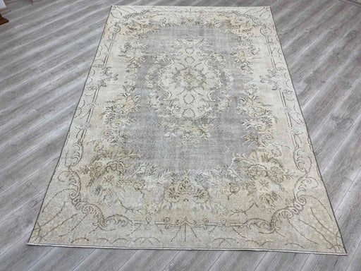 Handmade Turkish Oushak Rug 295cm x 195cm Antique Design