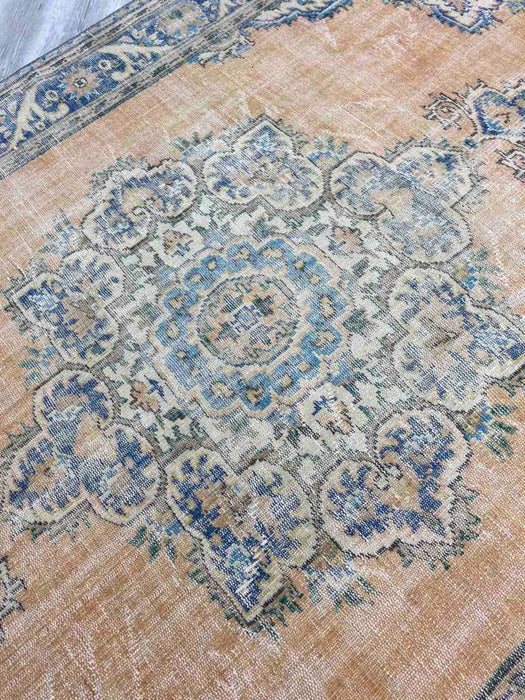 Handmade Turkish Oushak Rug 300cm x 212cm Antiques