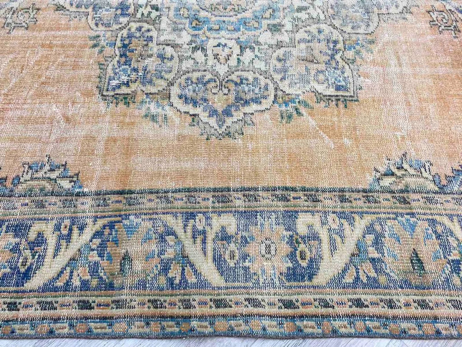 Handmade Turkish Oushak Rug 300cm x 212cm Antiques