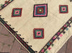 Handmade Vintage Kilim Rug 103cm x 94cm Unique Design