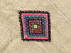 Handmade Vintage Kilim Rug 103cm x 94cm Unique Design