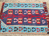 Handmade Vintage Kilim Rug 110cm x 77cm Wool
