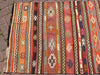 Handmade Vintage Kilim Rug 123cm x 91cm Unique Turkish Design