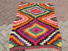 Handmade Vintage Kilim Rug 130cm x 97cm Wool