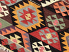Handmade Vintage Kilim Rug 131 cm x 96 cm Unique Design