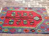 Handmade Vintage Kilim Rug 131cm x 94cm Unique Design