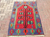 Handmade Vintage Kilim Rug 131cm x 94cm Unique Design