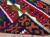 Handmade Vintage Kilim Rug 134cm x 99cm Unique Turkish Design