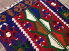 Handmade Vintage Kilim Rug 134cm x 99cm Unique Turkish Design