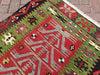 Handmade Vintage Kilim Rug 136cm x 96cm Wool Cotton