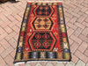 Handmade Vintage Kilim Rug 137cm x 81cm Unique Design