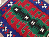 Handmade Vintage Kilim Rug 139cm X 92cm Unique Design
