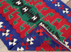 Handmade Vintage Kilim Rug 139cm X 92cm Unique Design