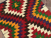 Handmade Vintage Kilim Rug 147cm x 89cm from Turkey