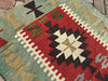 Handmade Vintage Kilim Rug 155cm x 110cm Unique Design