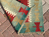 Handmade Vintage Kilim Rug 155cm x 110cm Unique Design