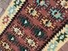 Handmade Vintage Kilim Rug 162cm x 90cm Wool
