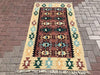 Handmade Vintage Kilim Rug 162cm x 90cm Wool