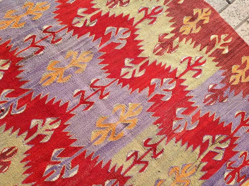 Handmade Vintage Kilim Rug 180cm x 127cm
