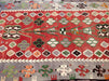 Handmade Vintage Kilim Rug 185cm x 109cm Wool Cotton
