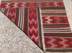 Handmade Vintage Kilim Rug 203 cm x 139 cm Striped Design