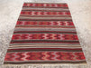 Handmade Vintage Kilim Rug 203 cm x 139 cm Striped Design